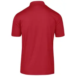 Mens Maestro Golf Shirt  Red Back